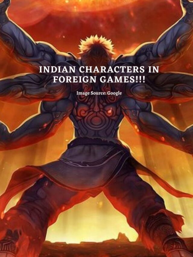 Indian Characters in foreign Games!!!