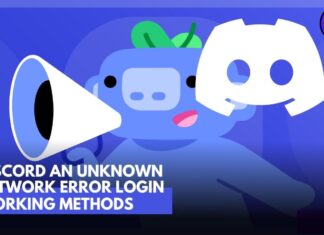 Discord an Unknown Network Error Login