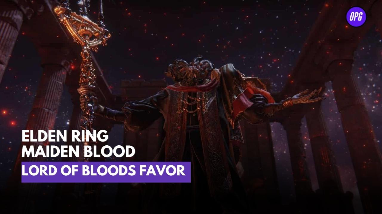 Lord of Bloods Favor Elden Ring